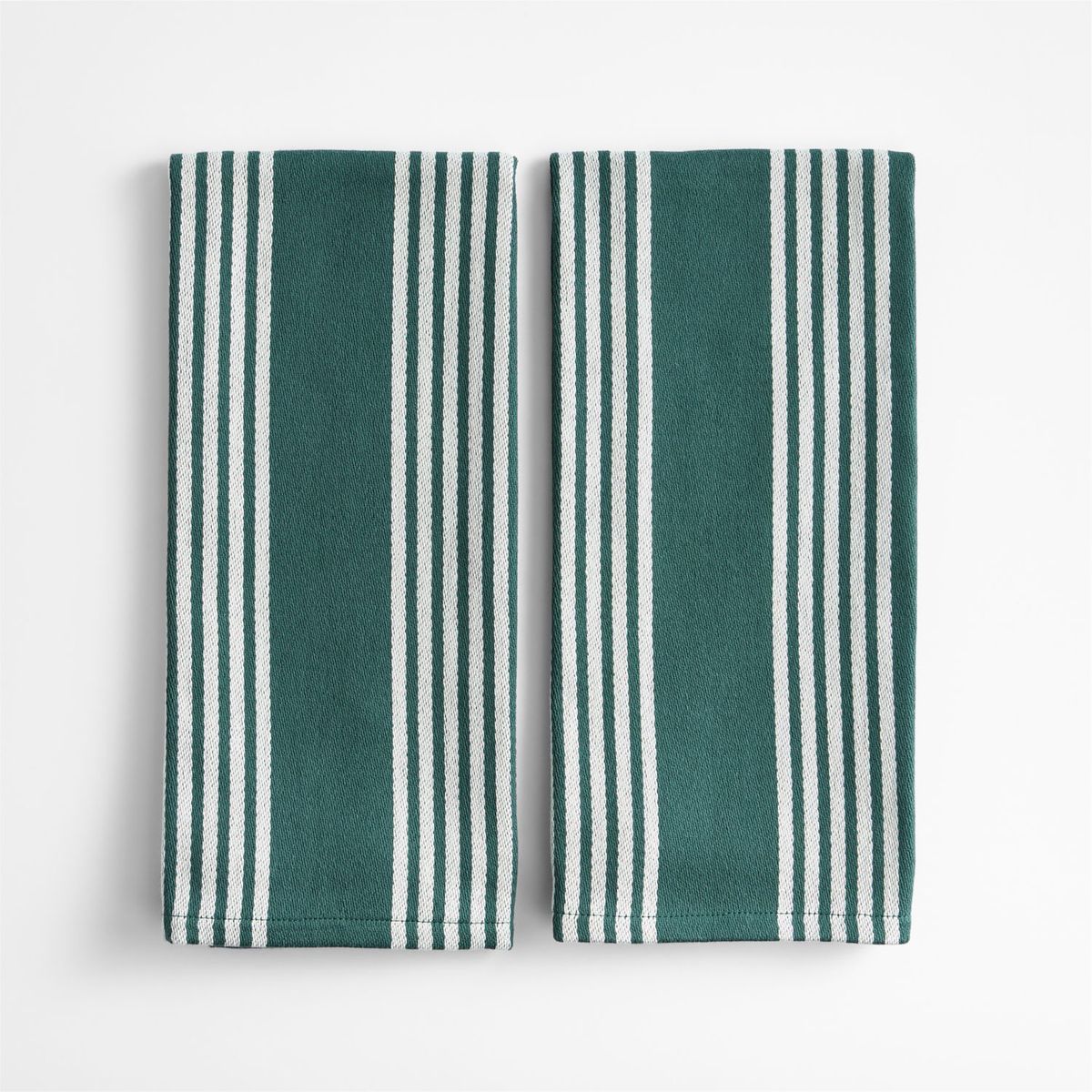 CRATE & BARREL - Set de 2 Secadoras Cuisine 100% Algodón Orgánico