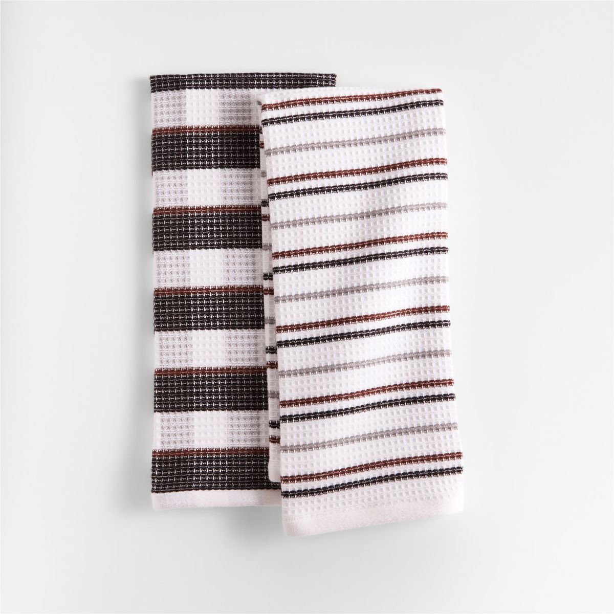 CRATE & BARREL - Set de 2 Paños Waffle Terry