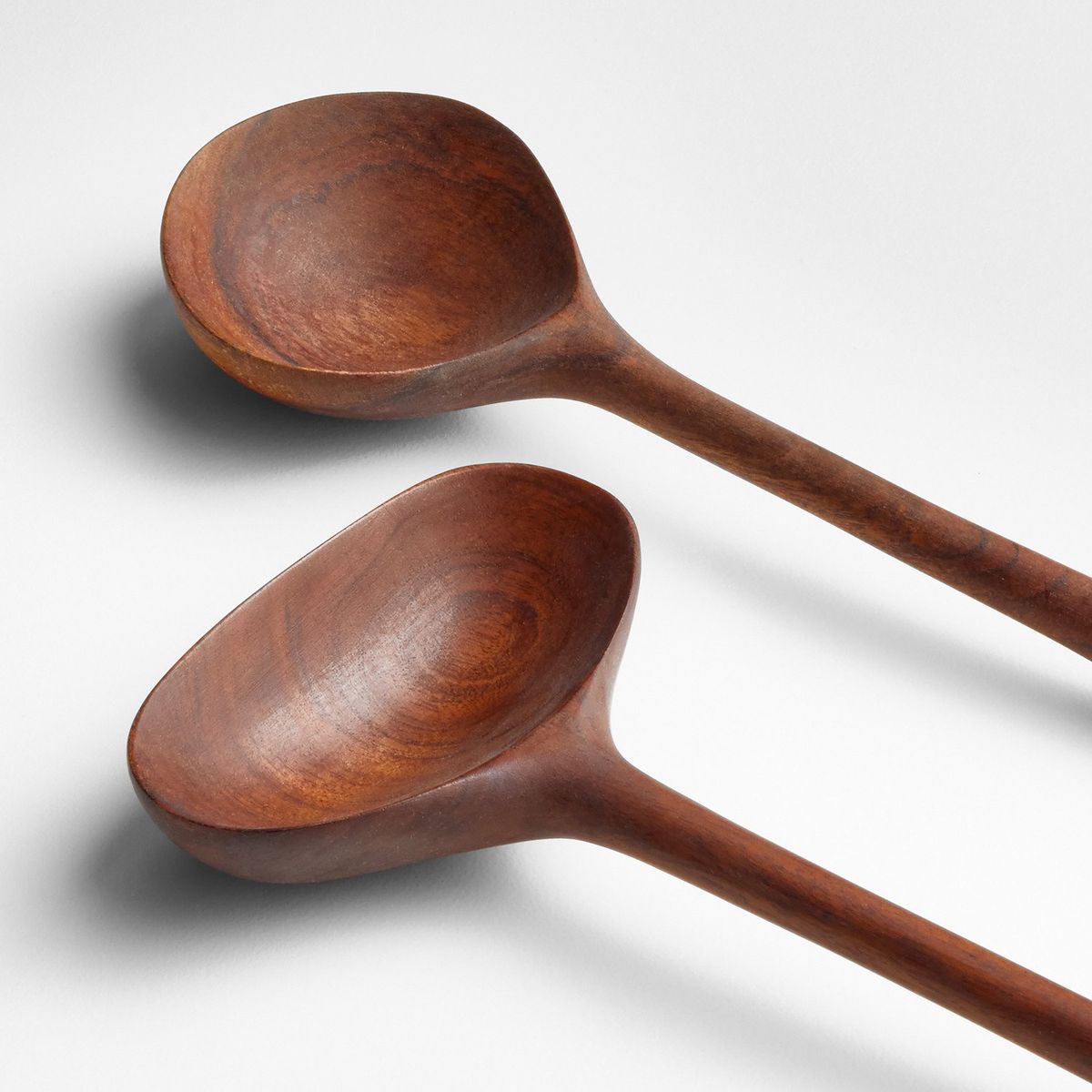 CRATE & BARREL - Set De Utensilios Dua De Madera Para Servir