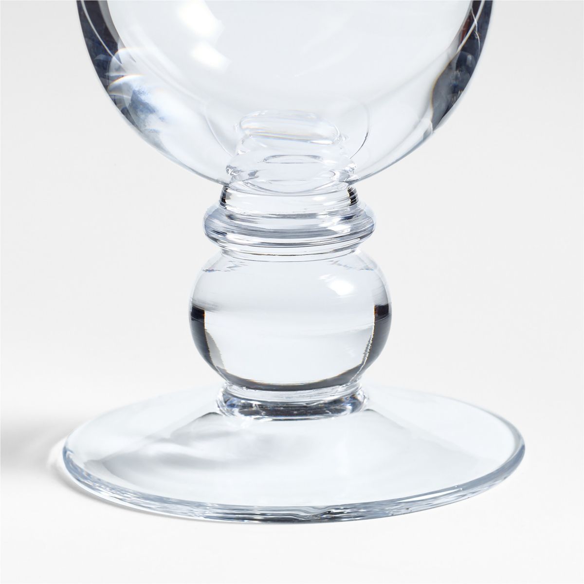 CRATE & BARREL - Florero Ophelia de Vidrio 9x22cm