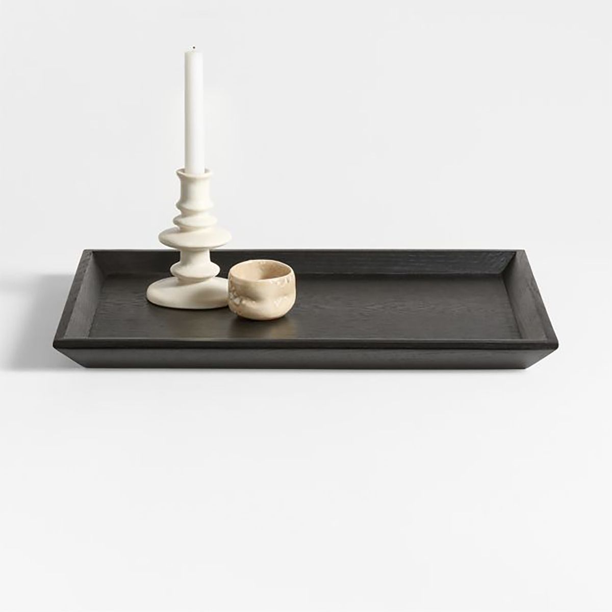 CRATE & BARREL - Bandeja Memento de Madera