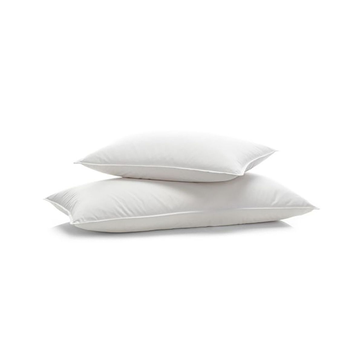 CRATE & BARREL - Almohada Premium de Plumas Suave Estándar 50x66cm