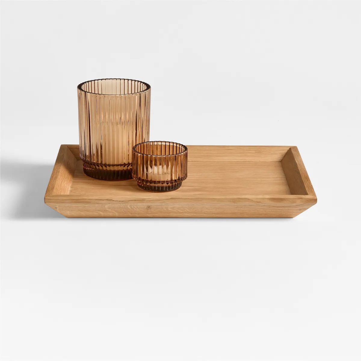 CRATE & BARREL - Bandeja Memento de Madera