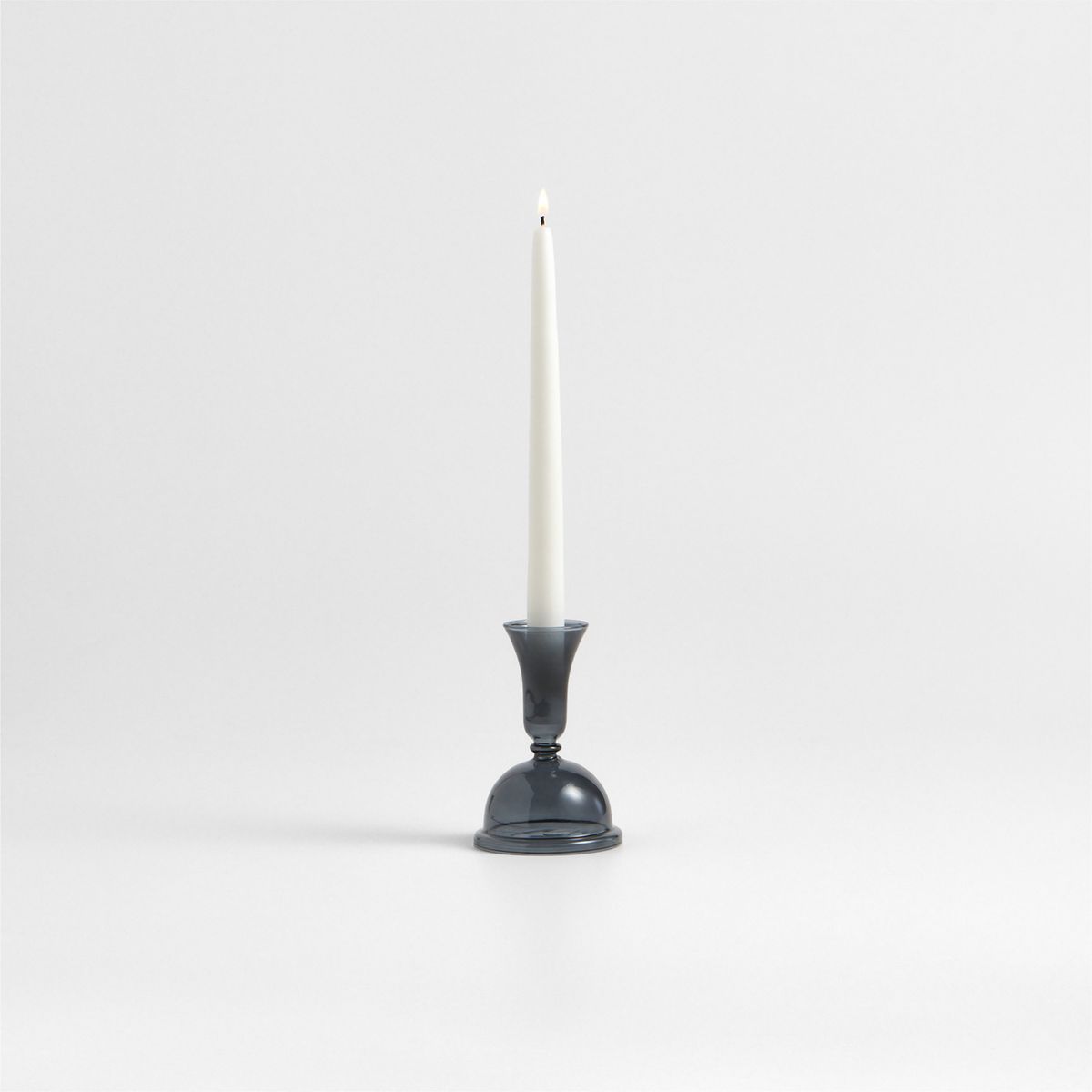CRATE & BARREL - Porta Vela Faroe de Vidrio
