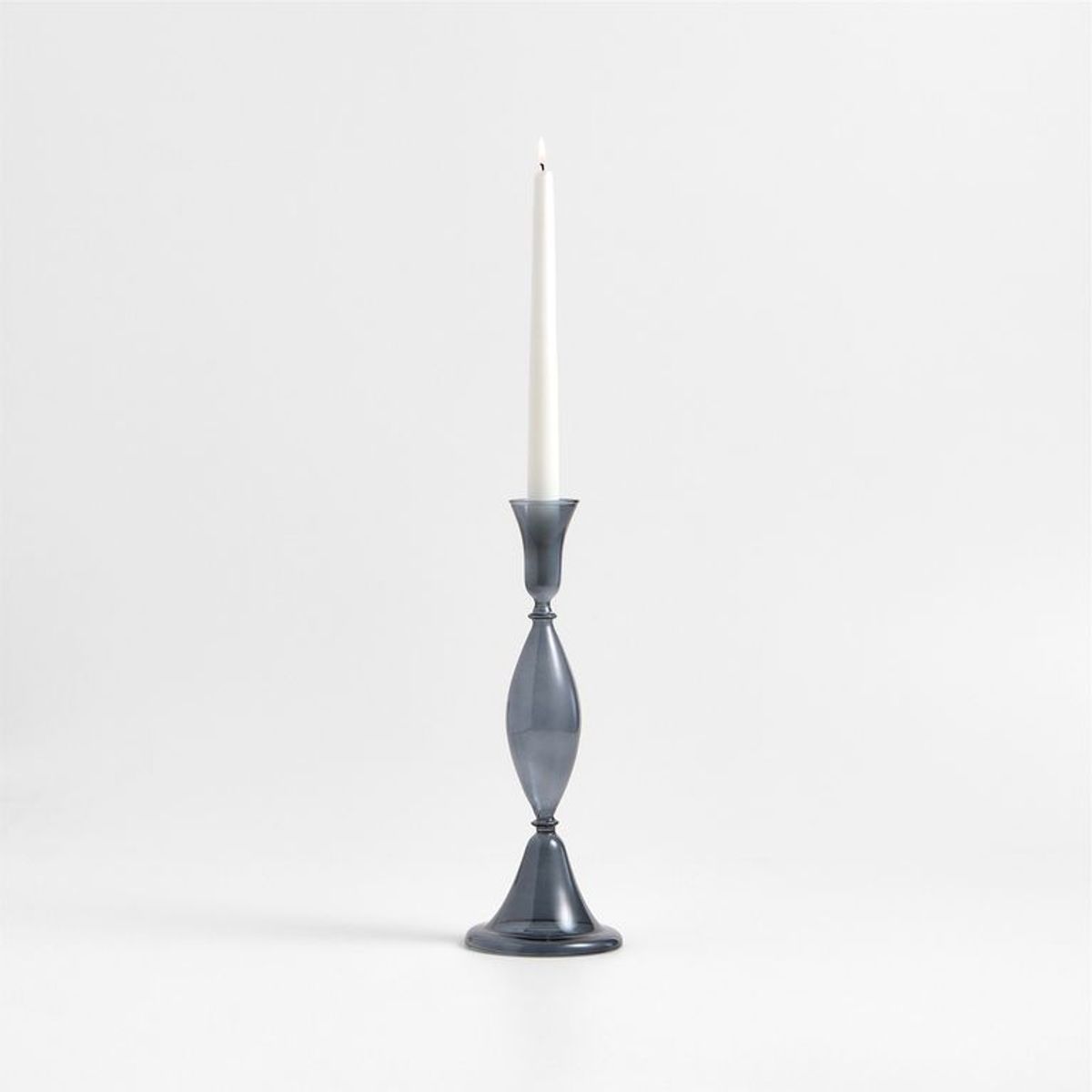 CRATE & BARREL - Porta Vela Faroe de Vidrio