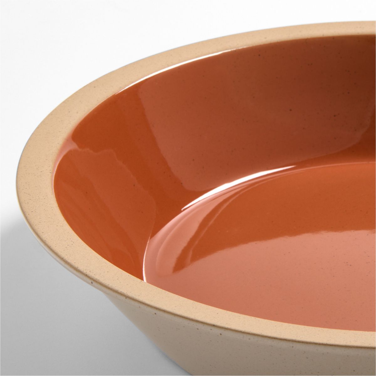 CRATE & BARREL - Molde de Pie Autumn Speckle