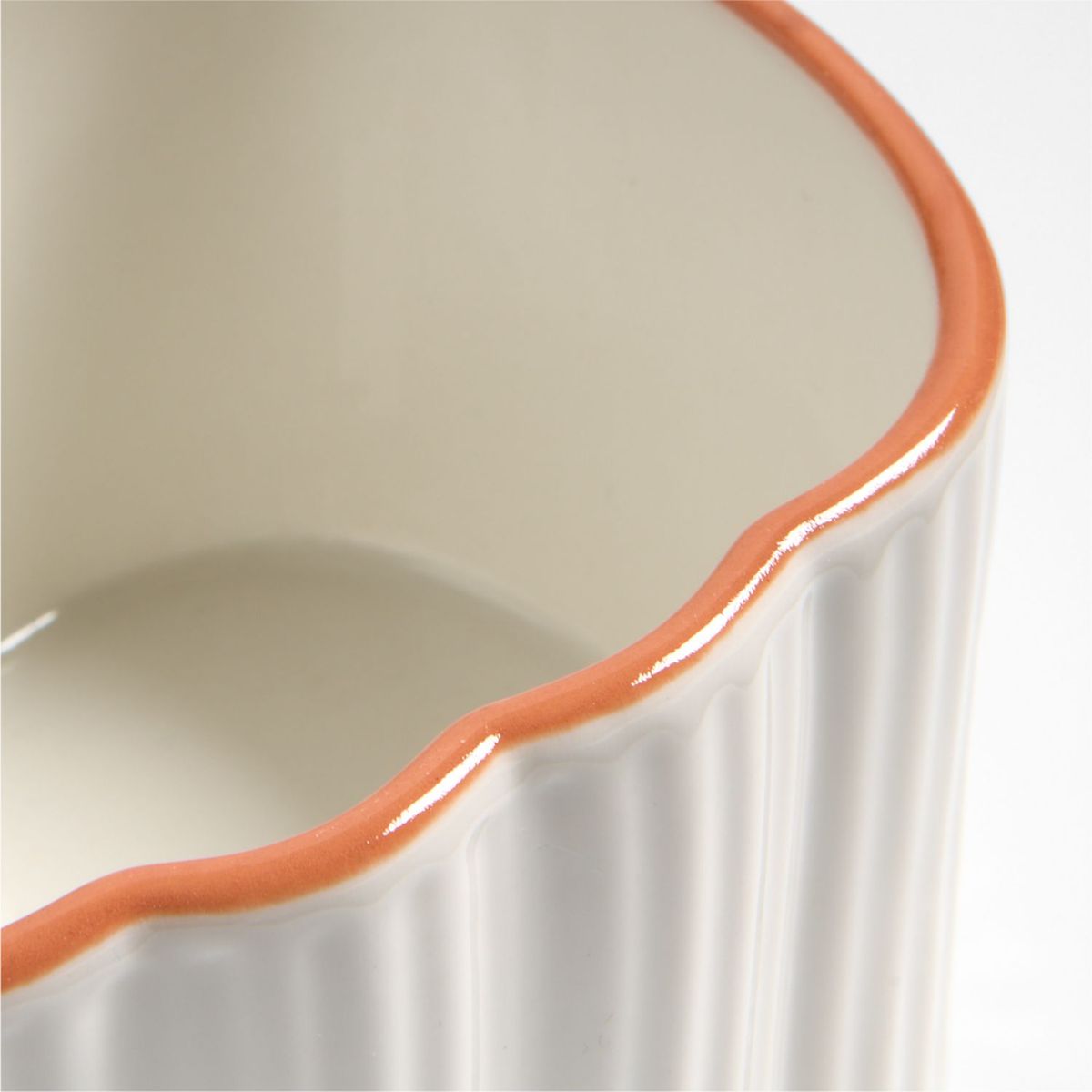 CRATE & BARREL - Set 3 Ramekins de Gres