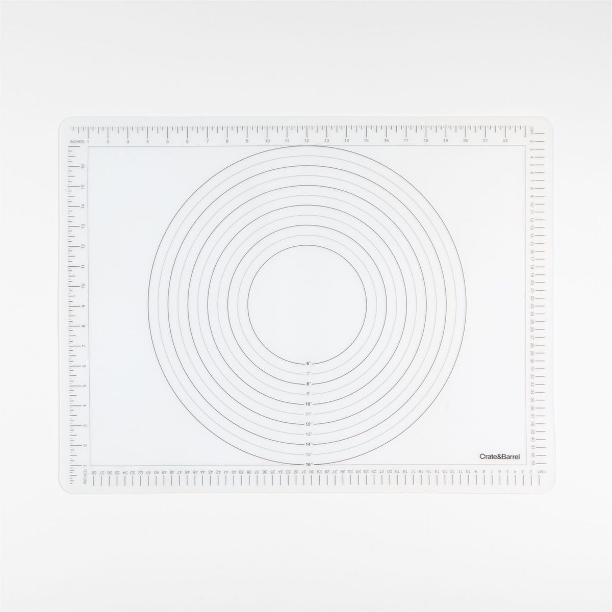 CRATE & BARREL - Mat de Silicona para Repostería