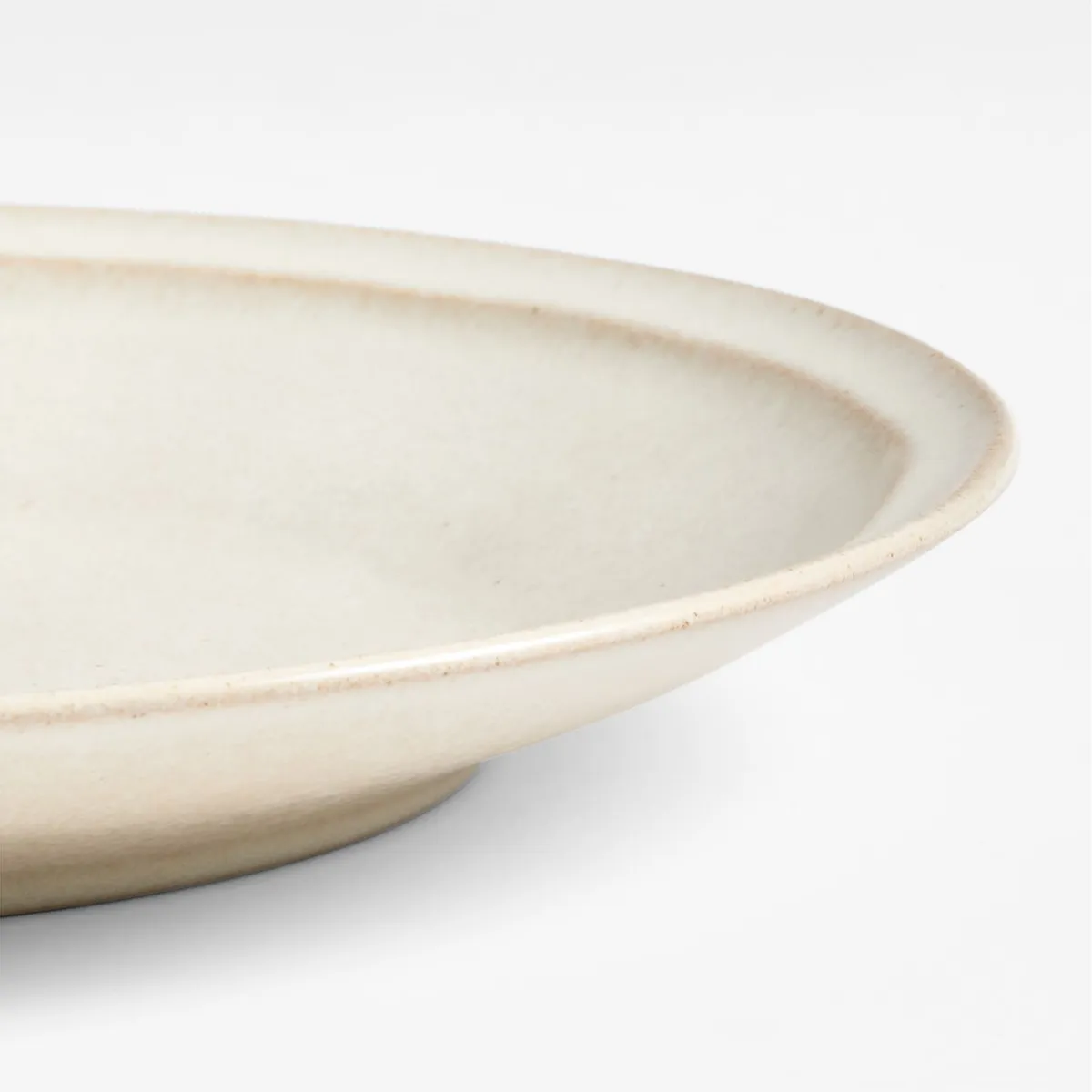 CRATE & BARREL - Plato de Fondo Prairie de Gres