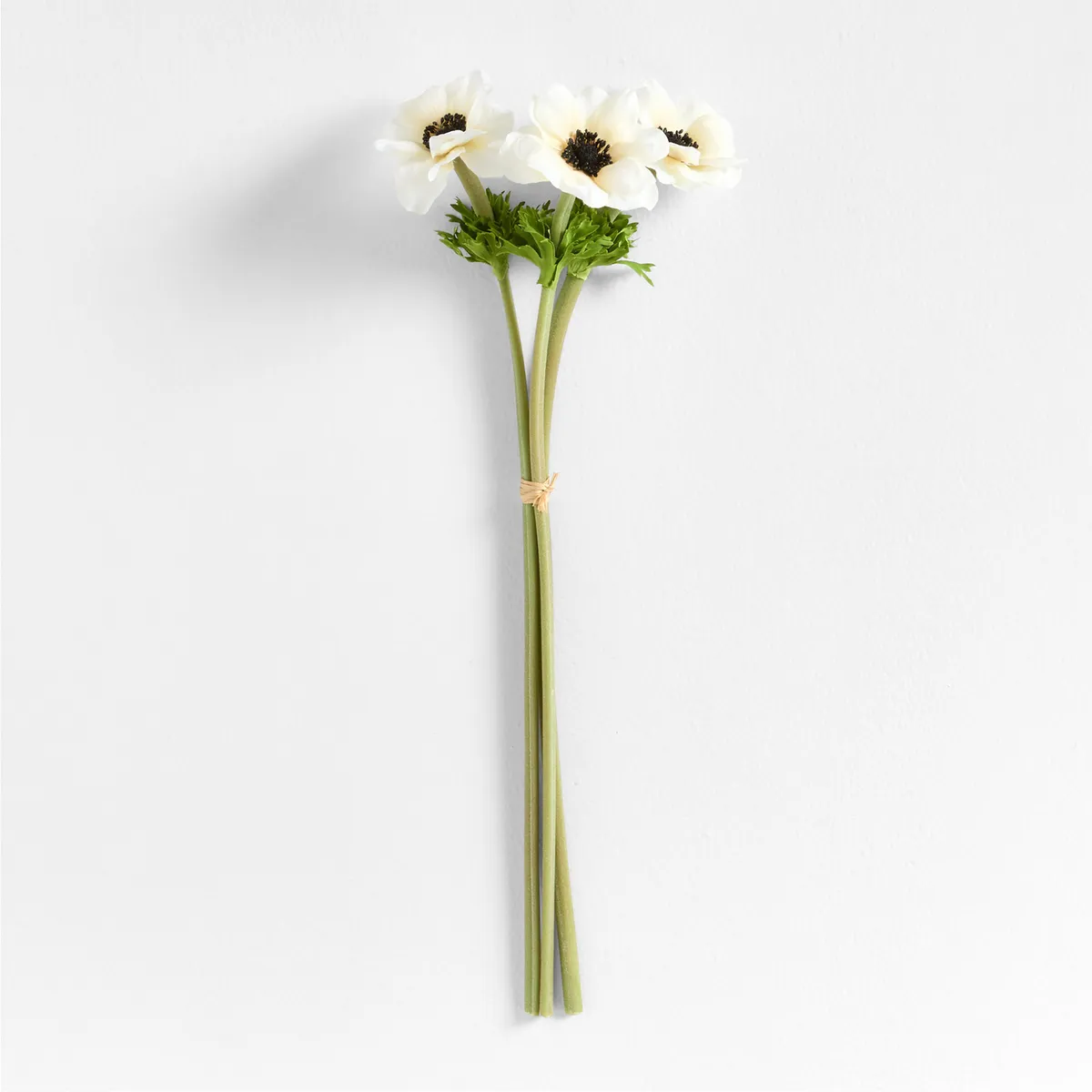 CRATE & BARREL - Set De 3 Ramas Flor Anémona Abigail Ahern 62cm