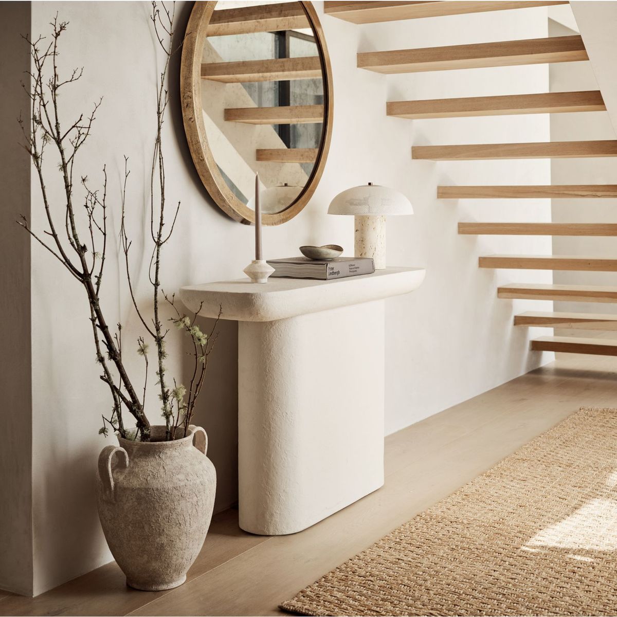 CRATE & BARREL - Espejo de Pared Harrington 91cm