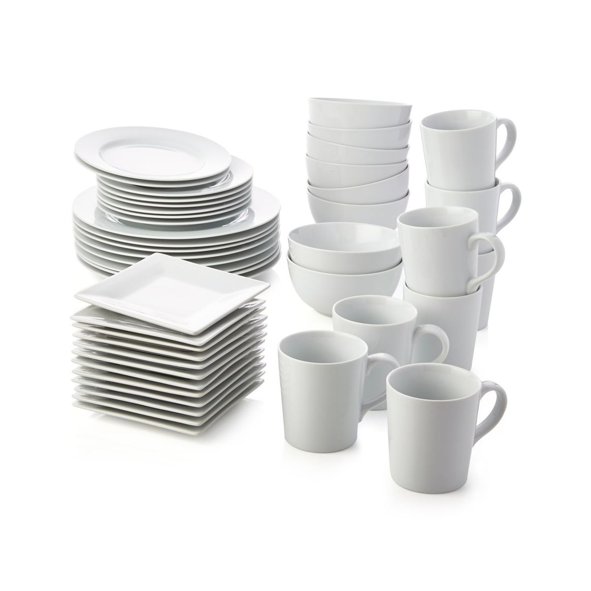 CRATE & BARREL - Juego de 12 Platos para aperitivos