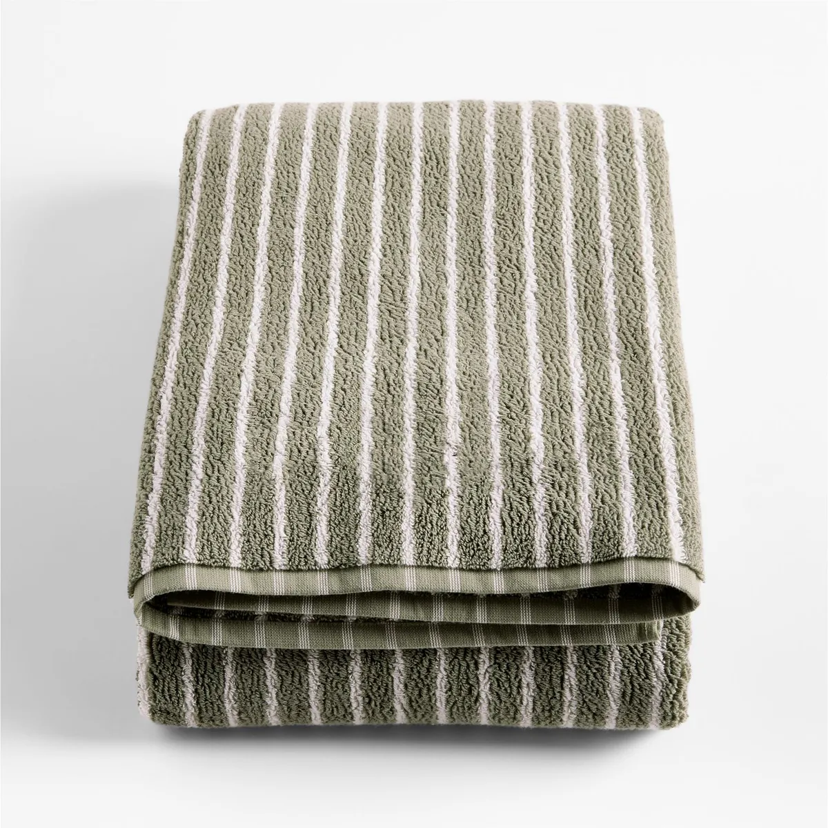 CRATE & BARREL - Toalla de Baño Pampas 100% Algodón Orgánico