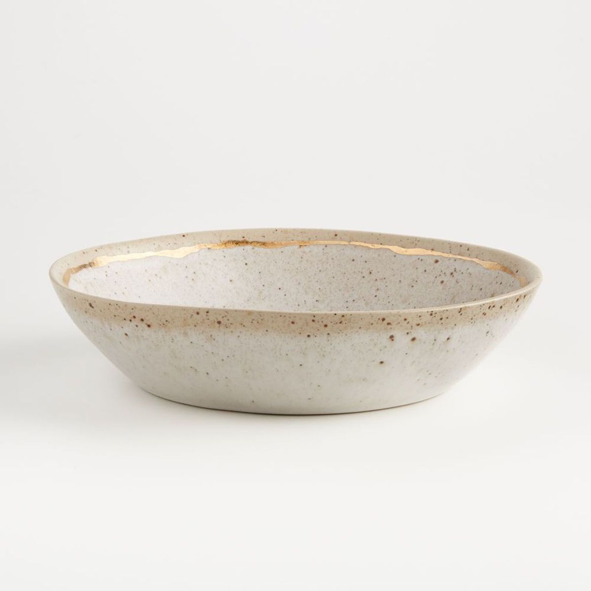 CRATE & BARREL - Bowl Bajo Primrose Gold