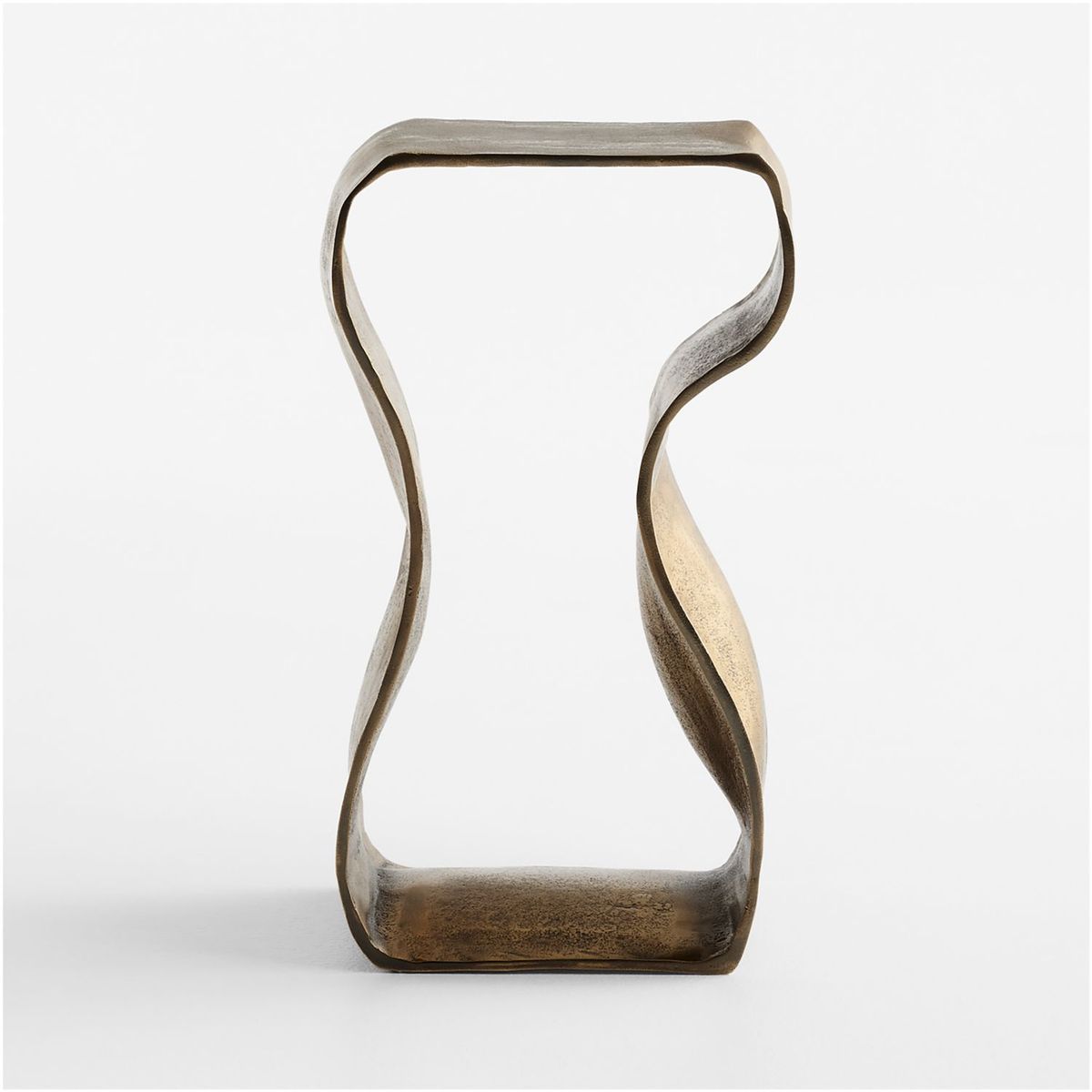CRATE & BARREL - Mesa Auxiliar Expressionist 25x30cm