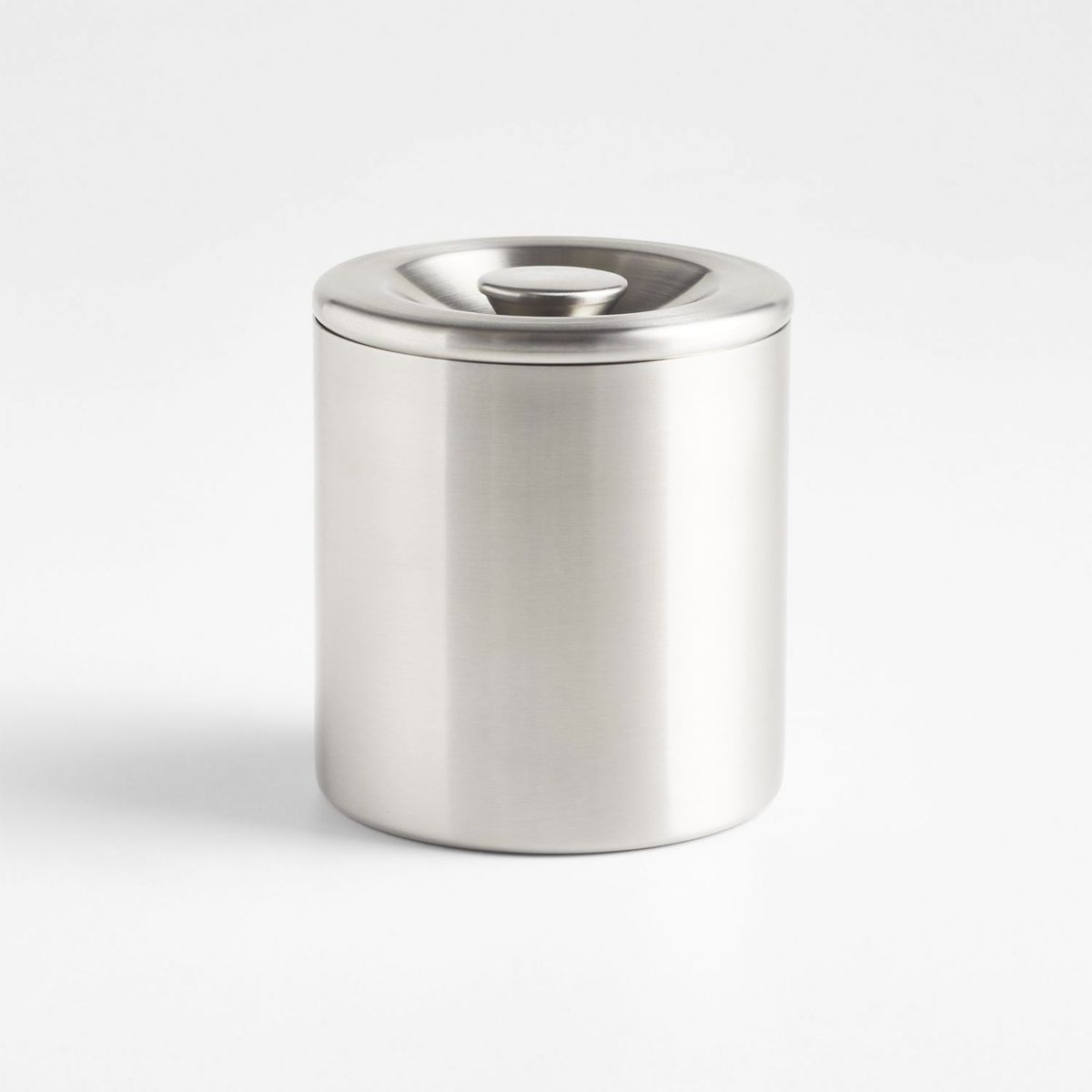 CRATE & BARREL - Canister de Acero Inoxidable