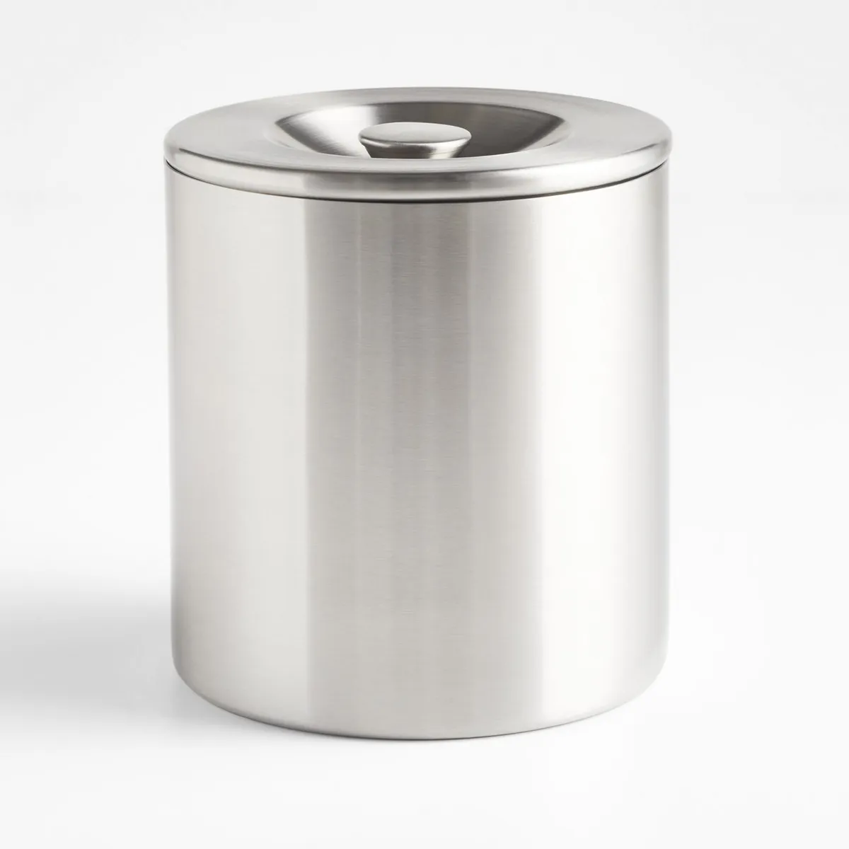 CRATE & BARREL - Canister de Acero Inoxidable