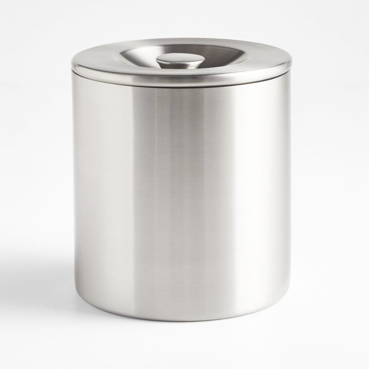 CRATE & BARREL - Canister de Acero Inoxidable
