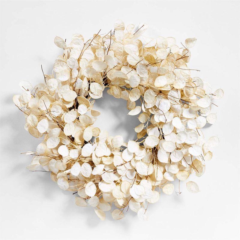 CRATE & BARREL - Corona Lunaria Artificial 