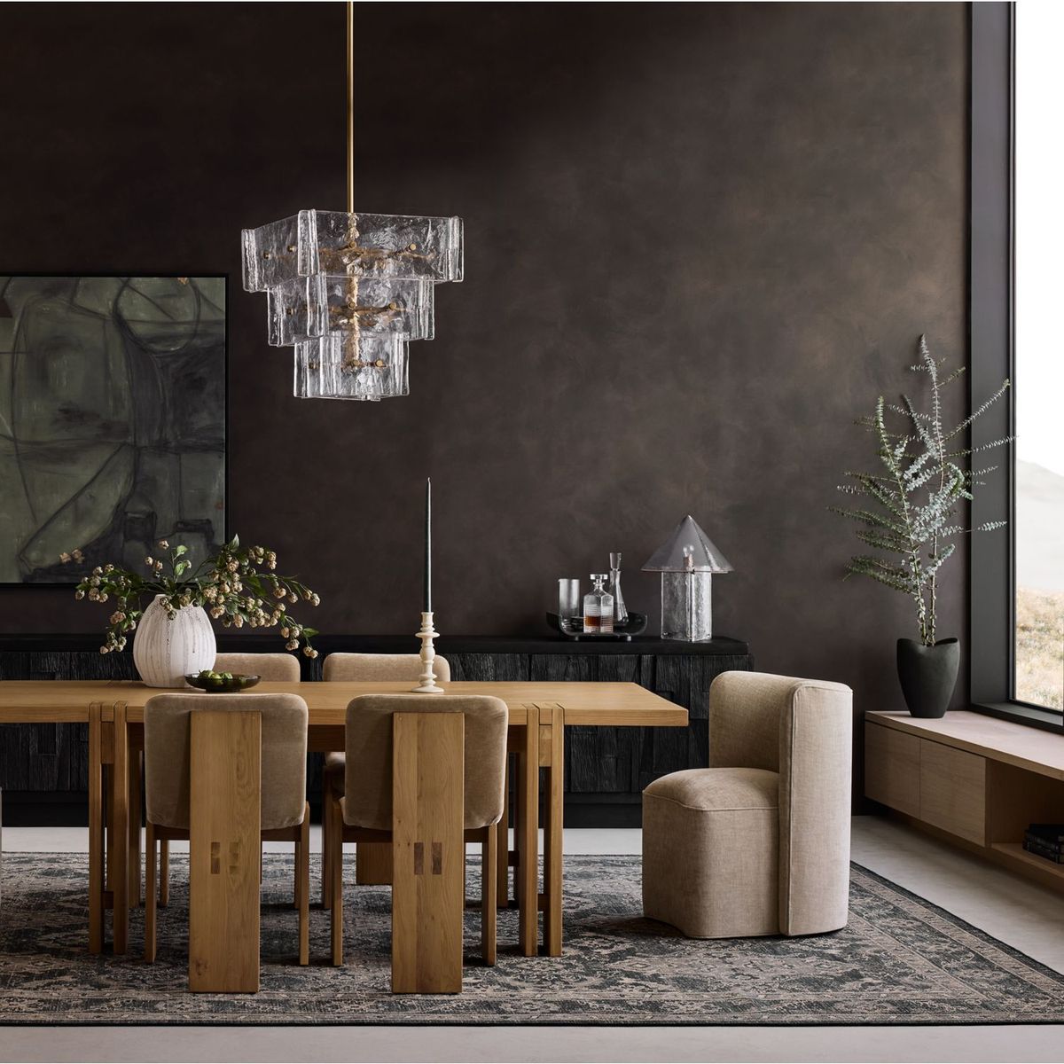 CRATE & BARREL - Silla de Comedor Crossroads