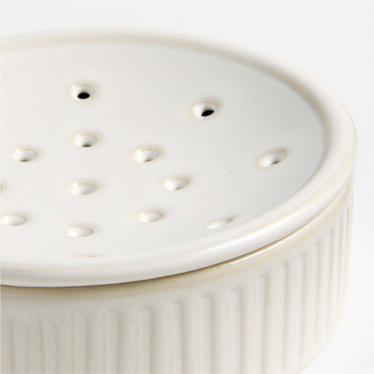CRATE & BARREL - Portaescobilla Para Platos Clean