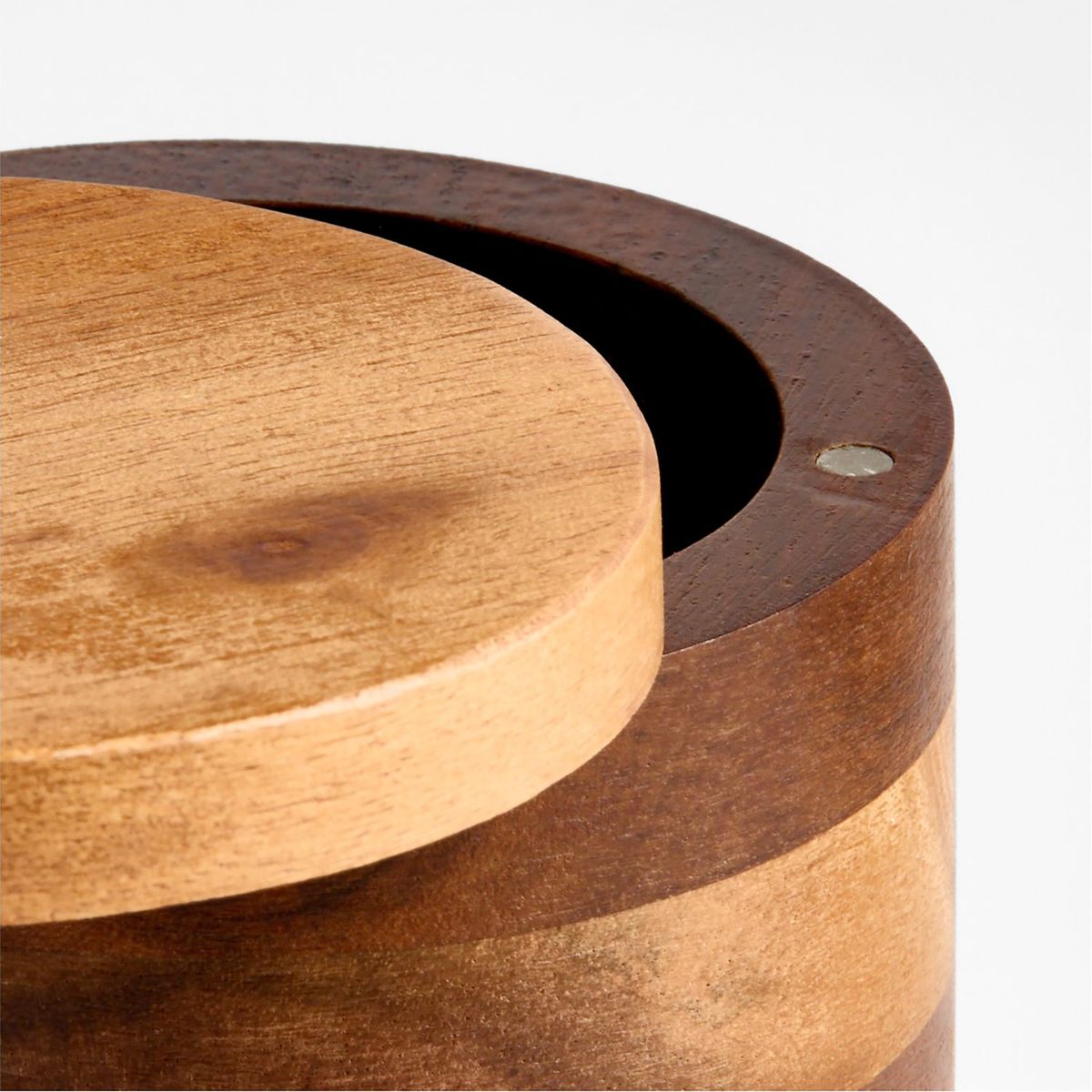 CRATE & BARREL - Salero De Madera