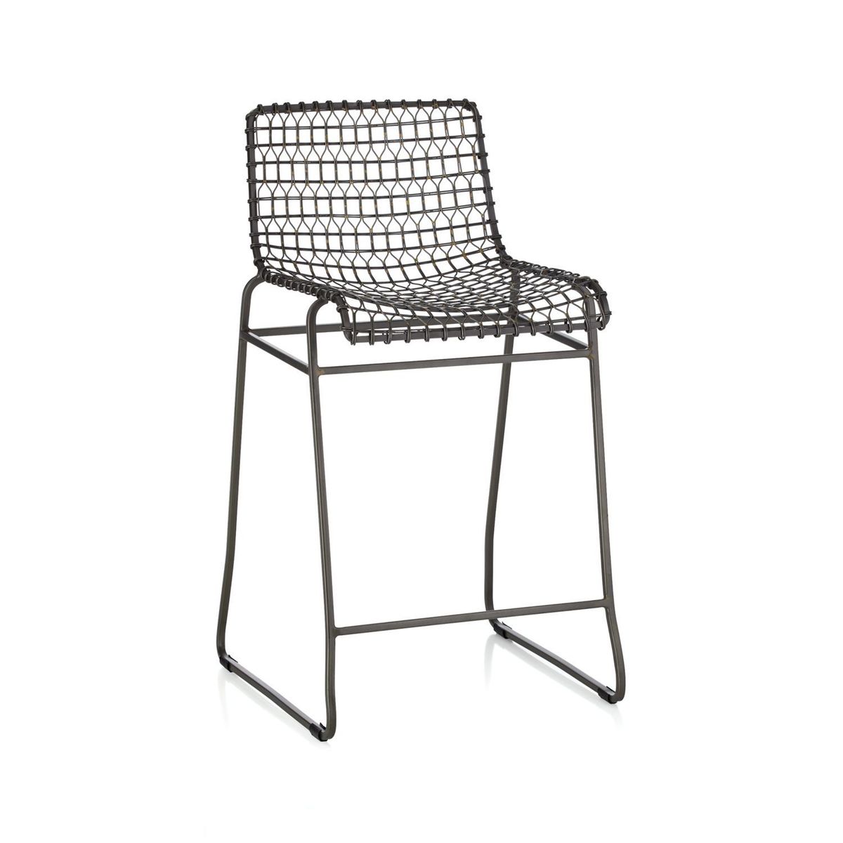CRATE & BARREL - Silla de Bar Tig de Metal
