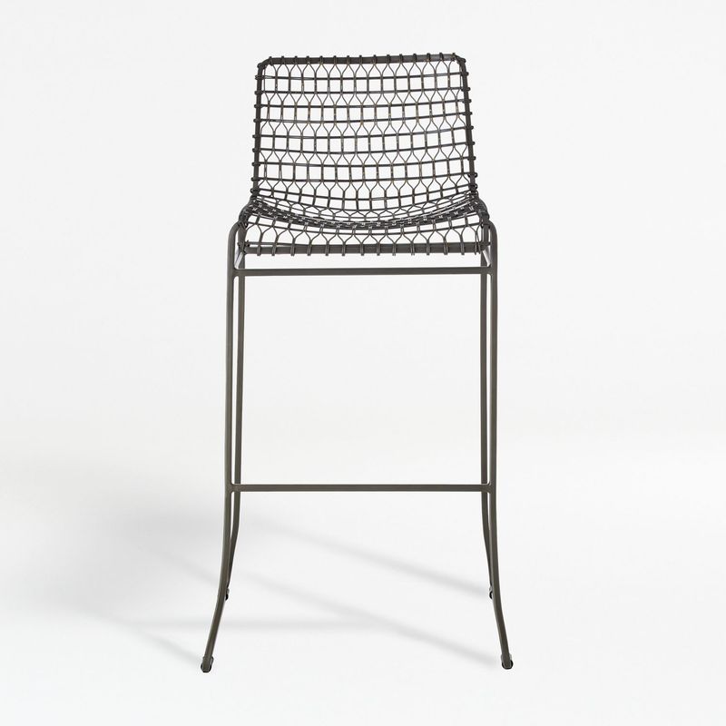 CRATE & BARREL - Silla de Mostrador Tig de Metal
