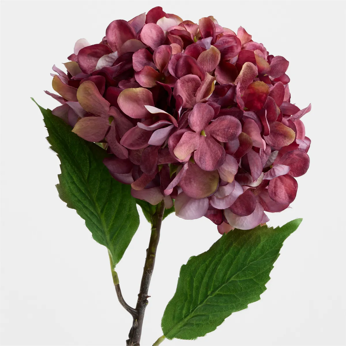 CRATE & BARREL - Rama Flor Hortensia Malva 78cm