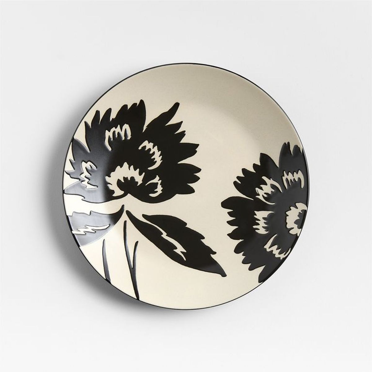CRATE & BARREL - Plato de Ensalada Jardin de Gres
