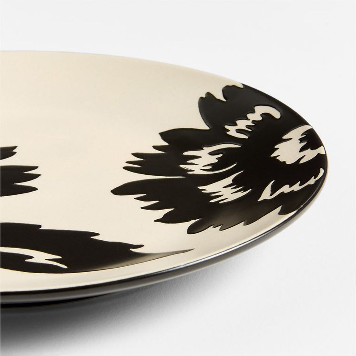 CRATE & BARREL - Plato de Ensalada Jardin de Gres