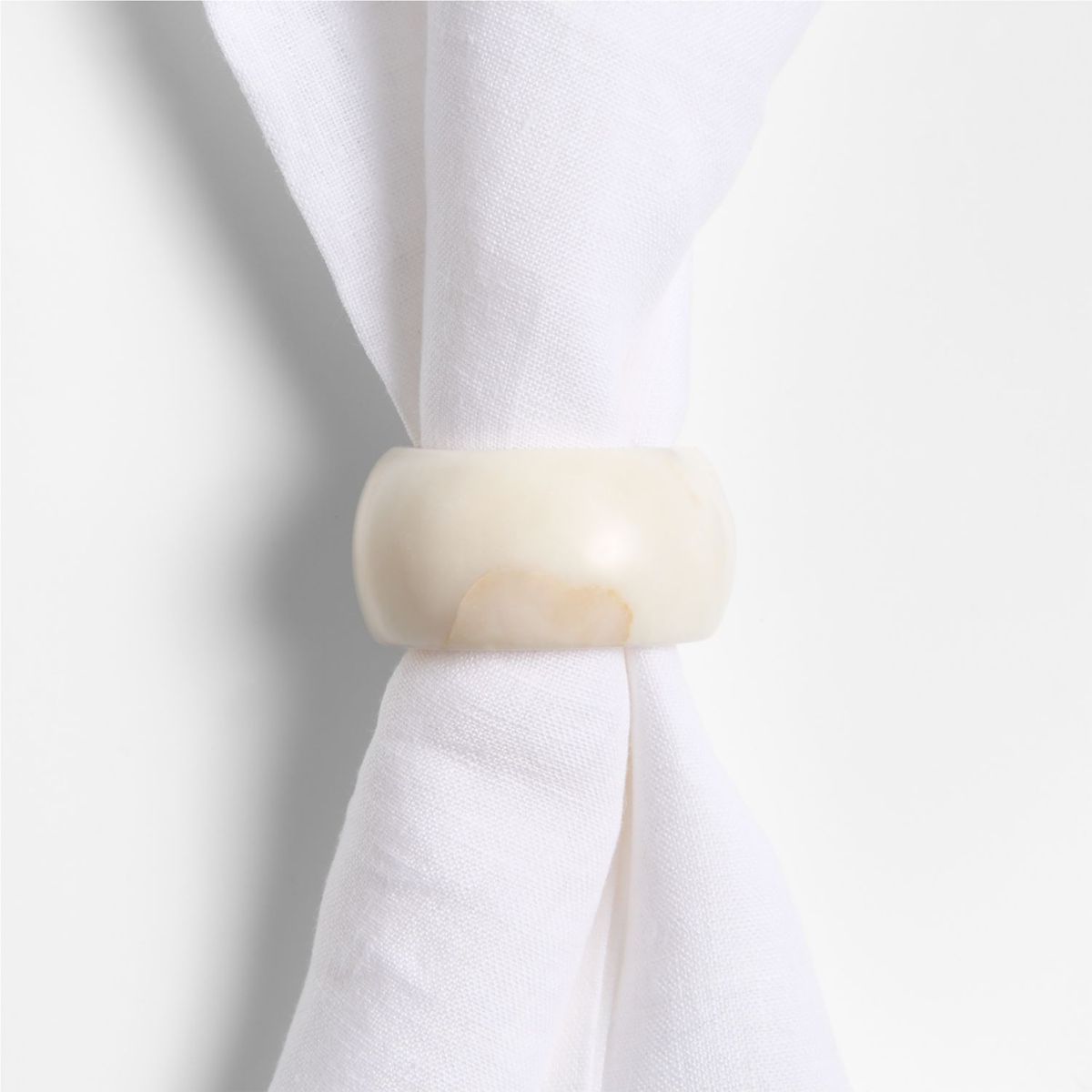 CRATE & BARREL - Aro de Servilleta Rosette