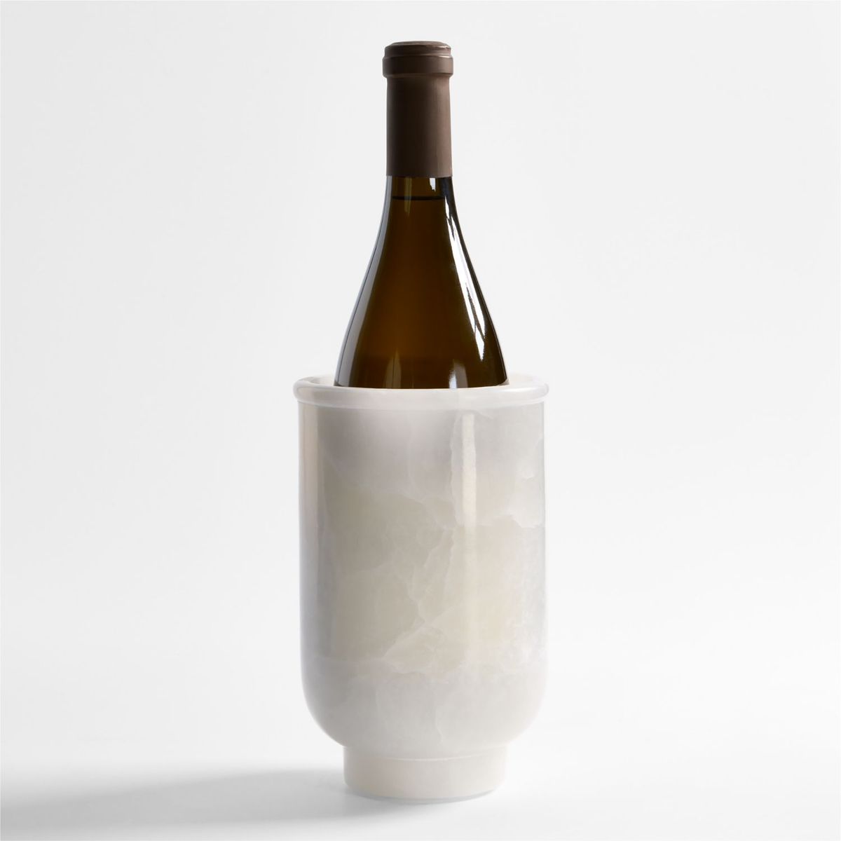 CRATE & BARREL - Enfriador Alabaster para Vino