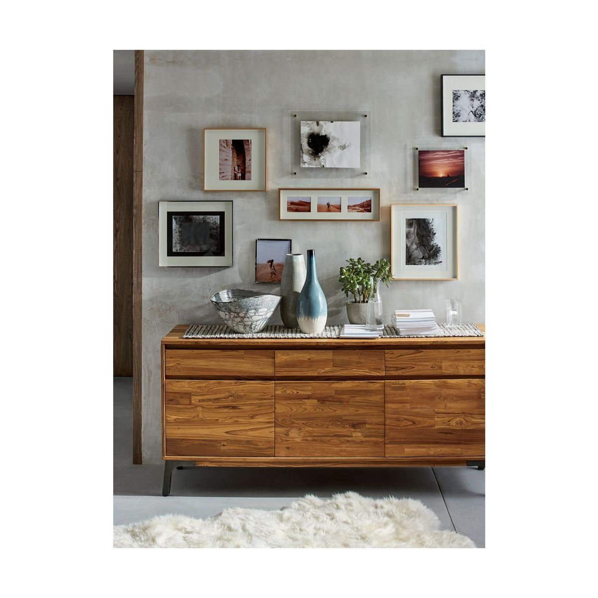 CRATE & BARREL - Planta de Jade Artificial con Maceta