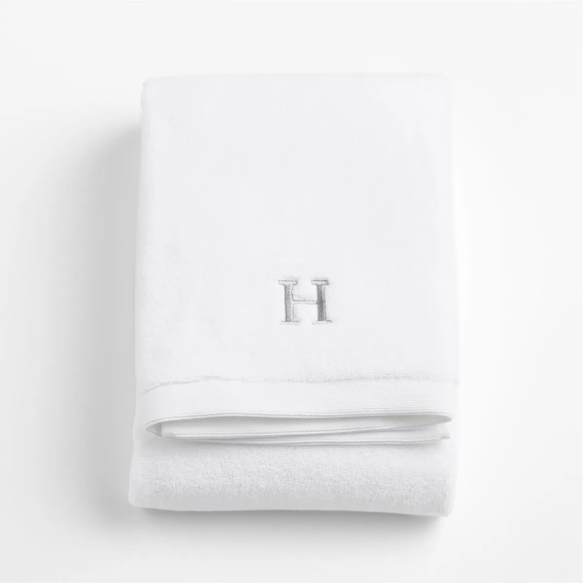 CRATE & BARREL - Toalla De Baño De Algodón Orgánico Luxe Plush 69x140cm