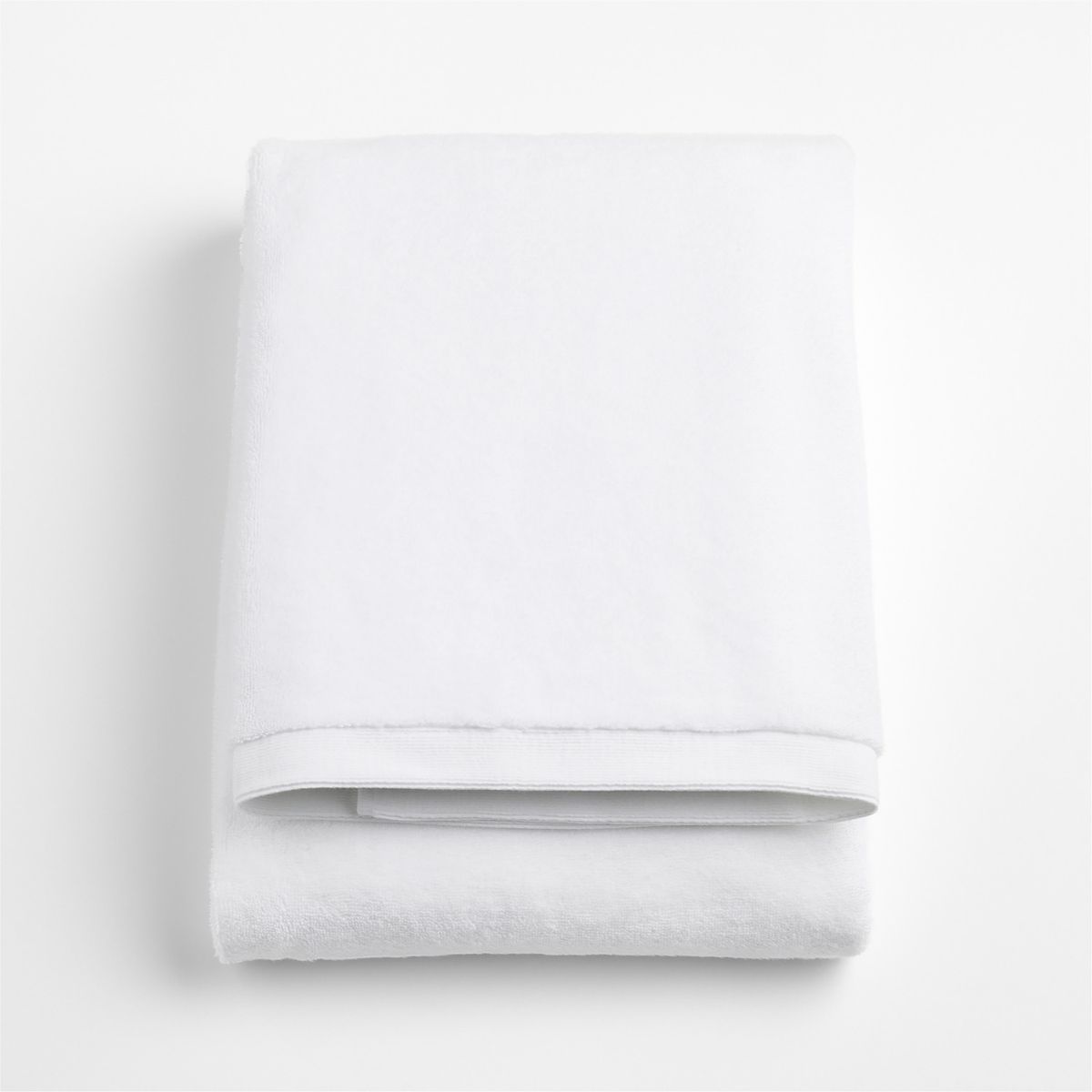 CRATE & BARREL - Toalla De Baño Extra De Algodón Orgánico Luxe Plush 89x178cm