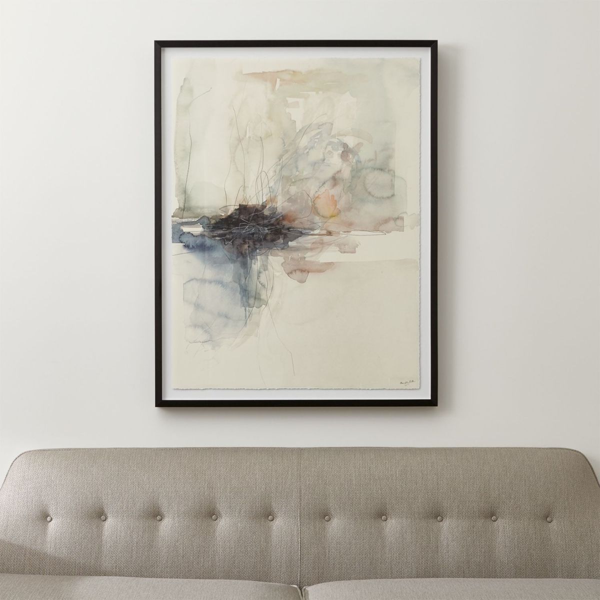 CRATE & BARREL - Print Further Woodland