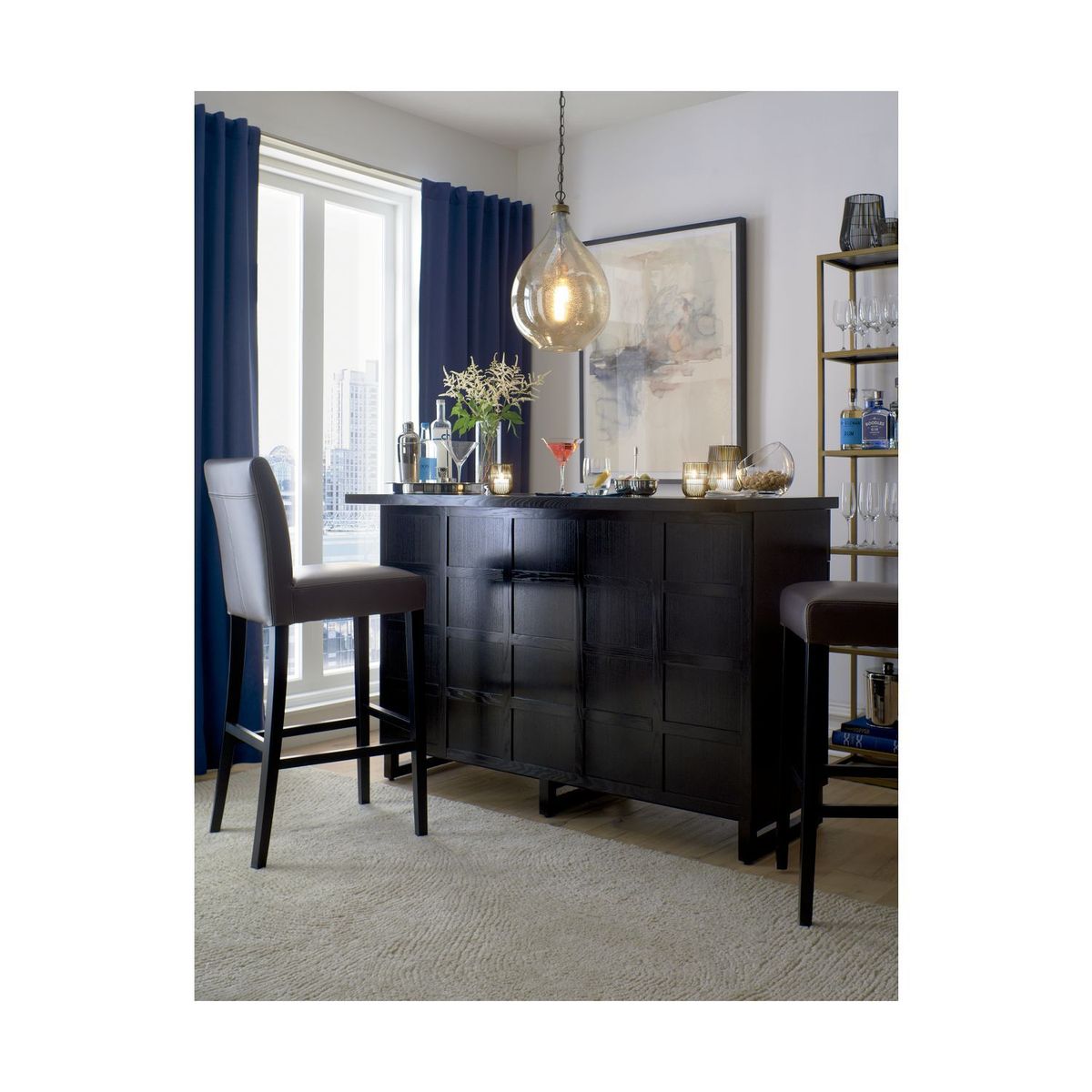 CRATE & BARREL - Print Further Woodland