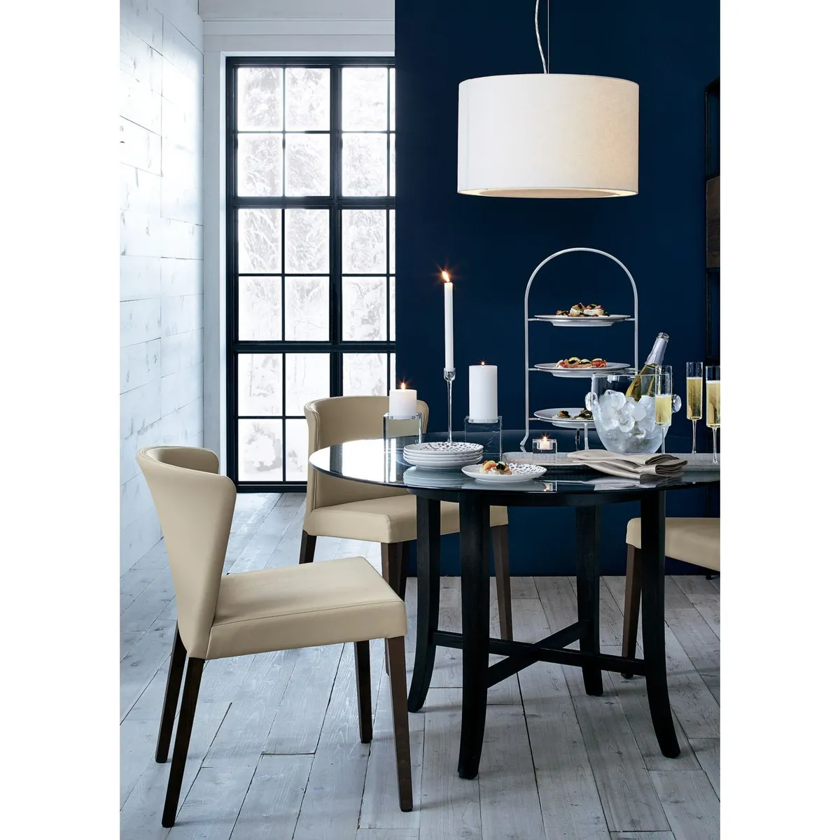CRATE & BARREL - Servidor de 3 Niveles Cambridge
