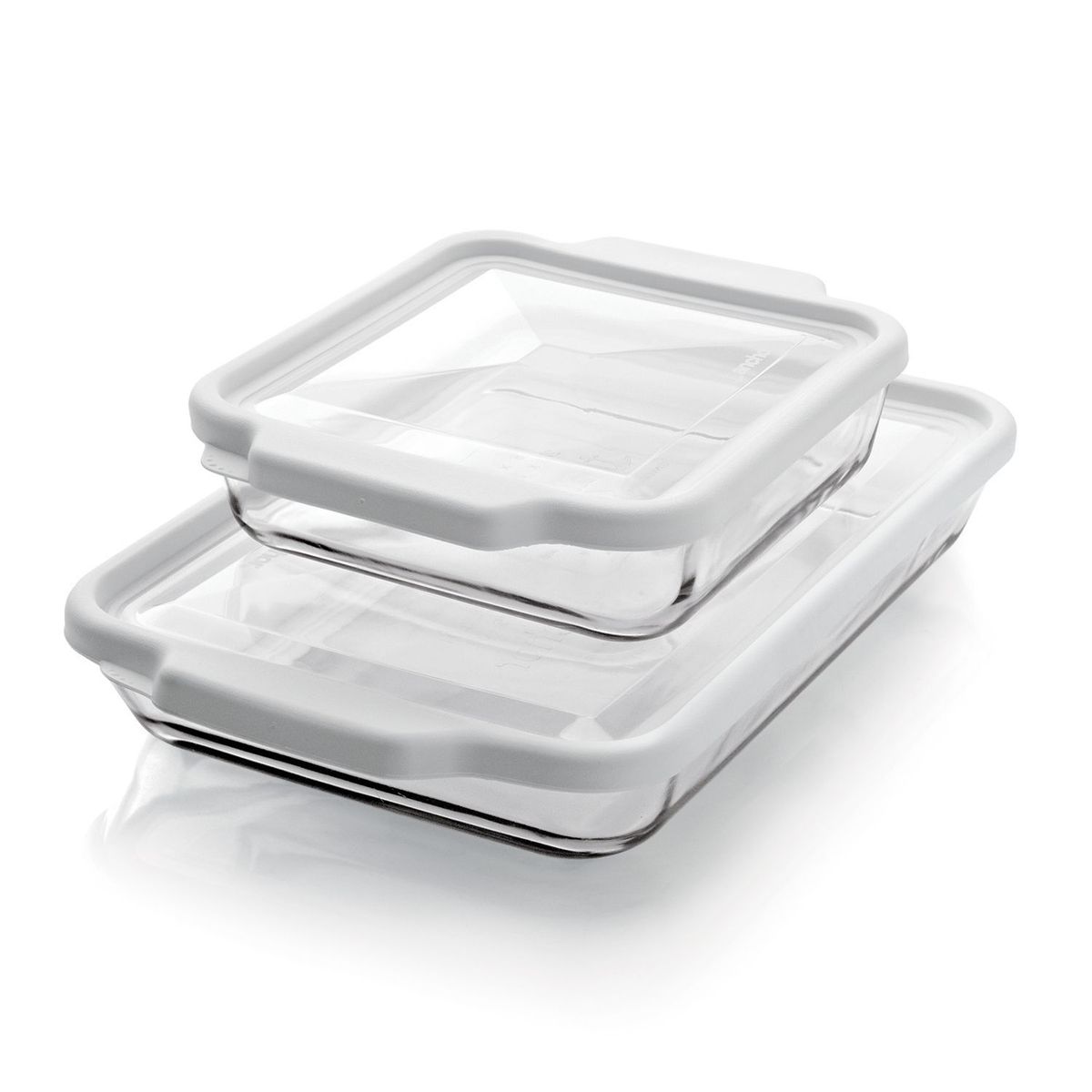 ANCHOR HOCKING - Fuente para Hornear y Almacenar de Vidrio Redonda