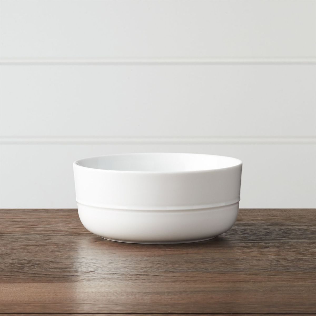 CRATE & BARREL - Bowl Hue Blanco Crate & Barrel