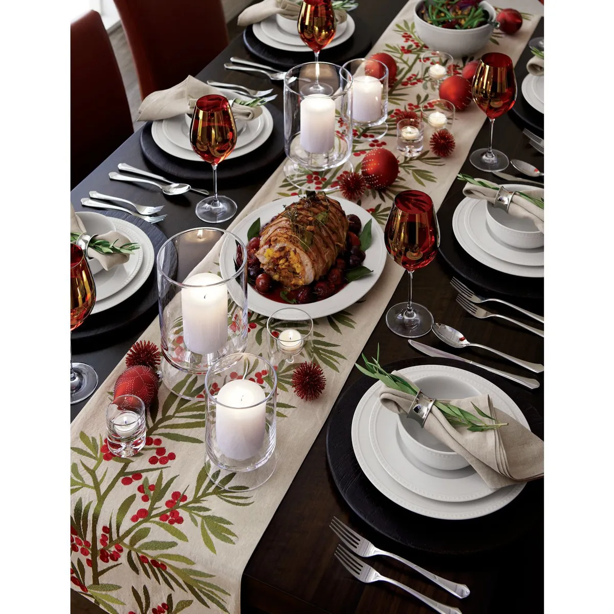 CRATE & BARREL - Fuente para Servir Ovalada Staccato