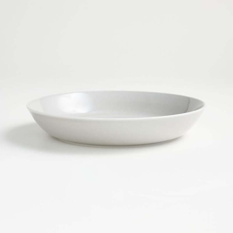 CRATE & BARREL - Bowl Bajo Hue Blanco