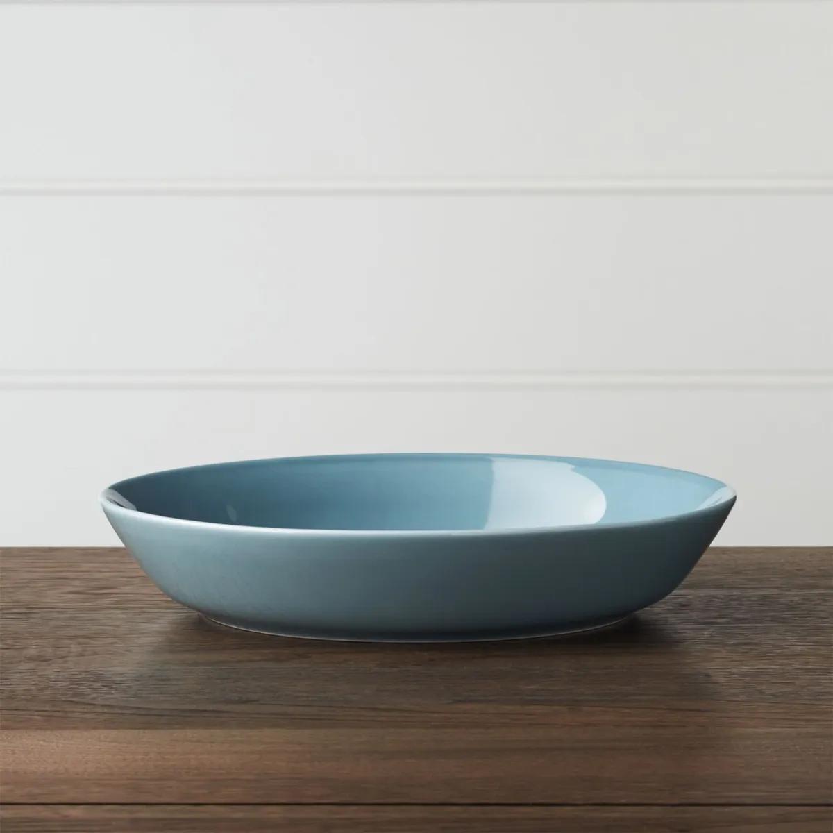 CRATE & BARREL - Bowl Bajo Hue Blanco