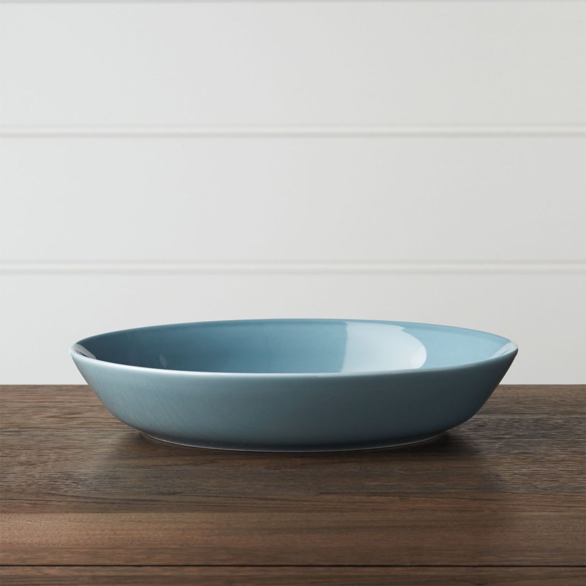 CRATE & BARREL - Bowl Bajo Hue Blanco