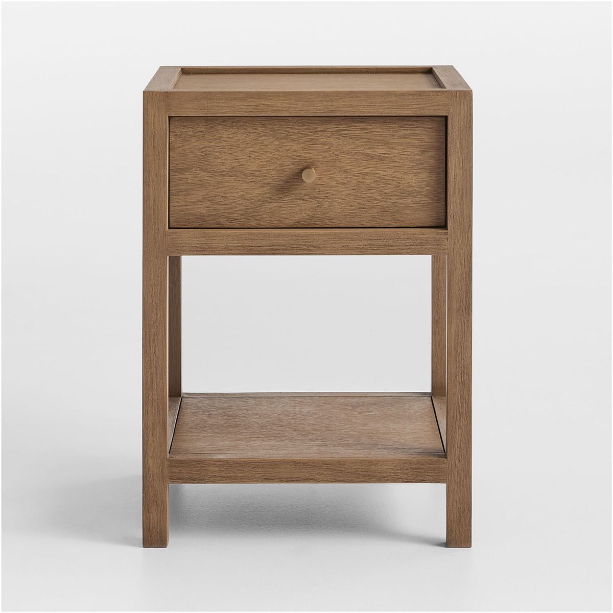 CRATE & BARREL - Mesa de Noche Keane 1 Cajón