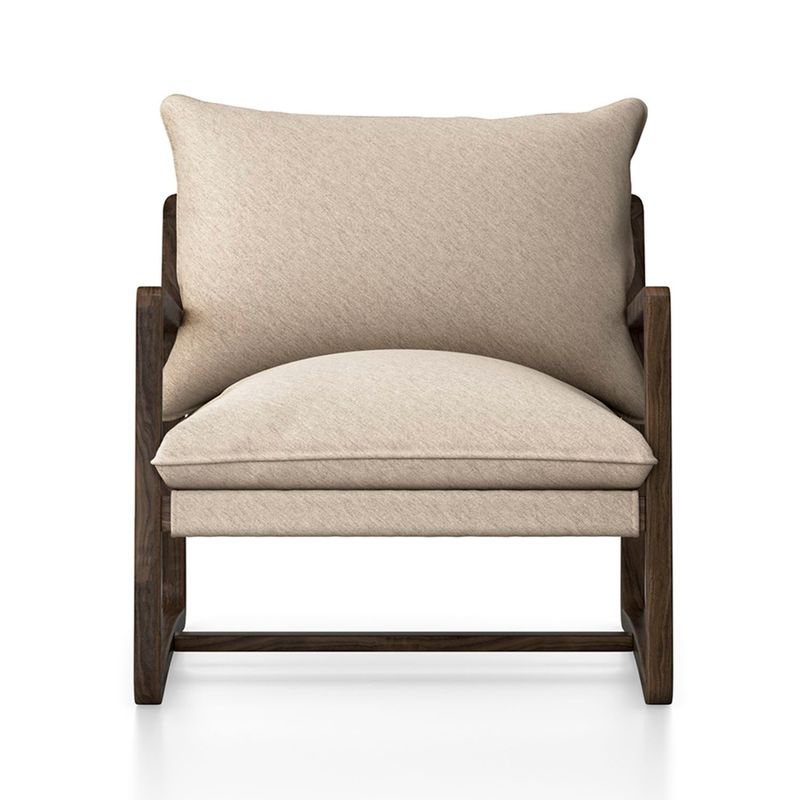 CRATE & BARREL - Butaca Polly Accent con Tapiz de Yute