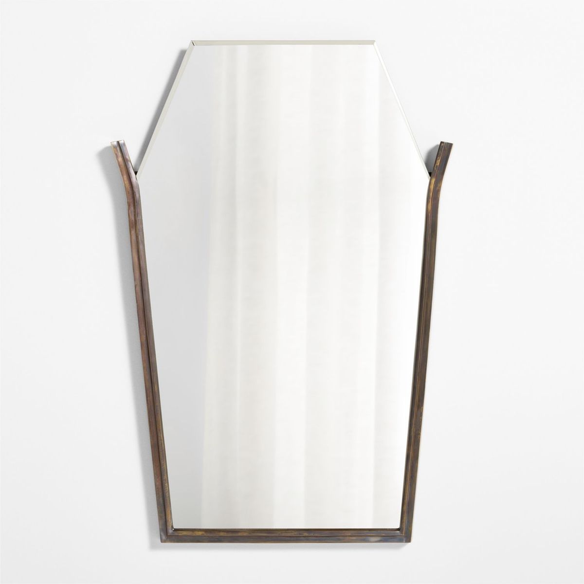 CRATE & BARREL - Espejo de Pared Peutre Antique 78x113cm