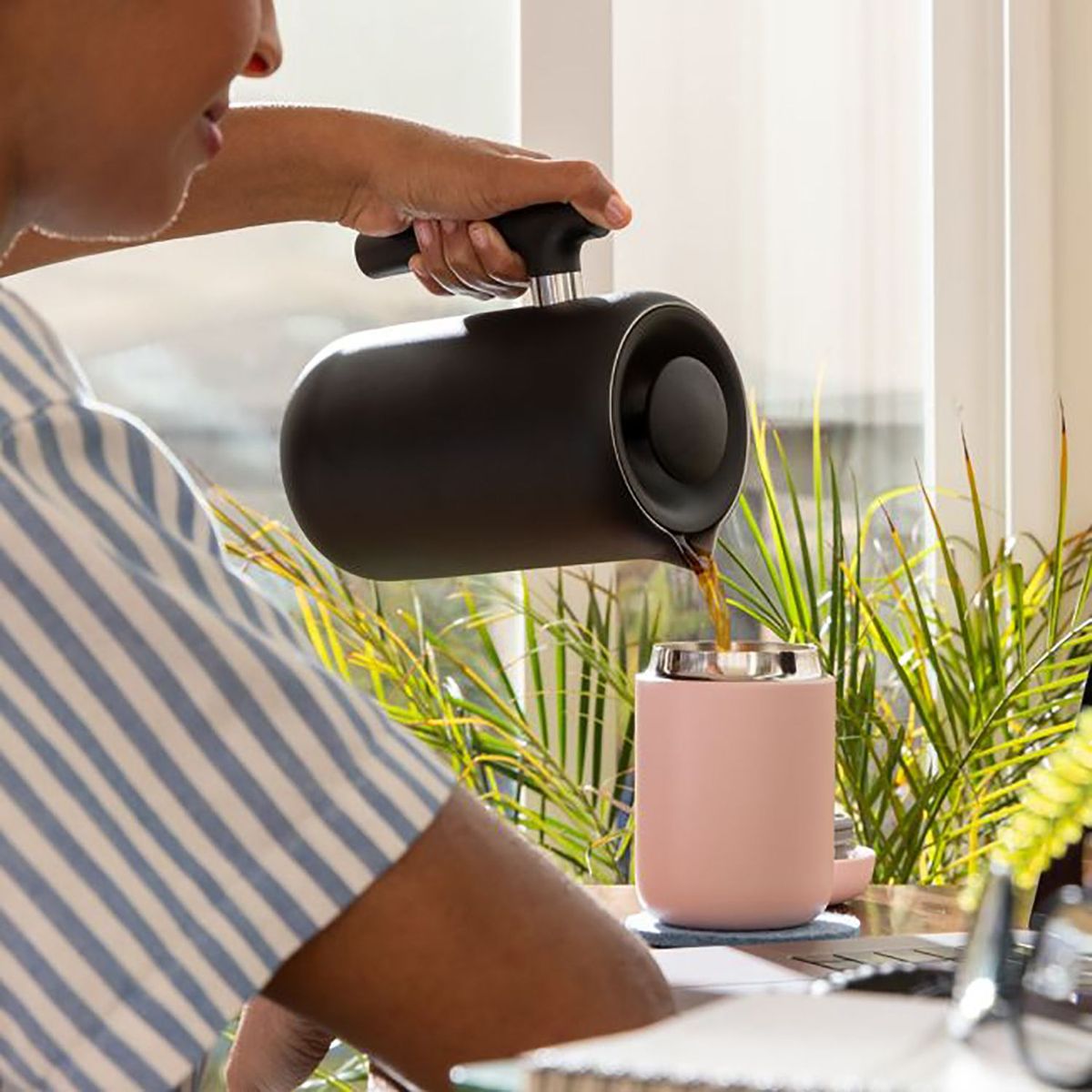 CRATE & BARREL - Cafetera Francesa FELLOW