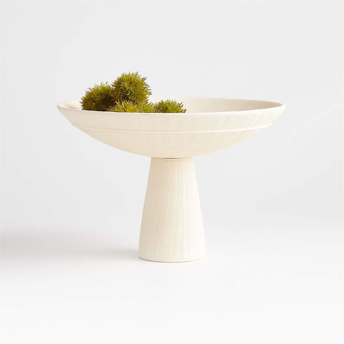 CRATE & BARREL - Bowl De Centro De Mesa Alto Plat Délicat Por Athena Calderone